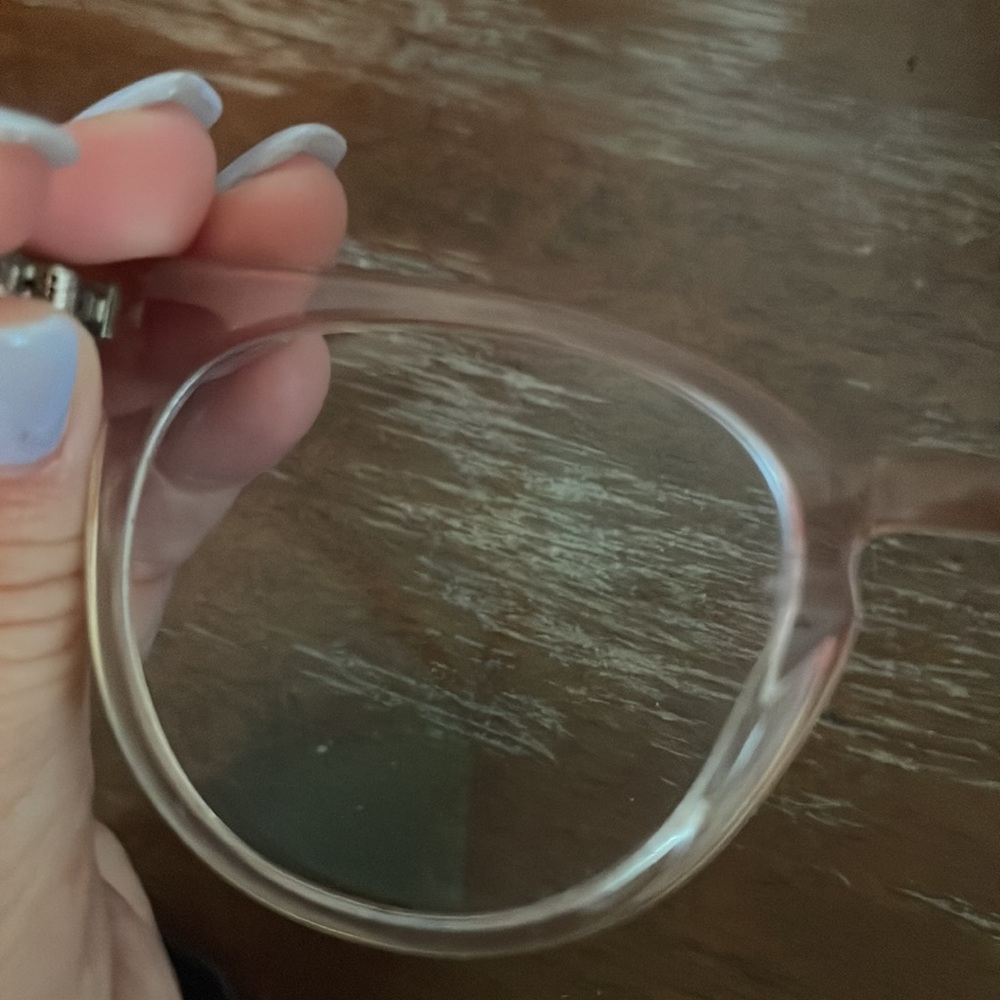 Warby Parker Sadie 625 clear pink eyeglasses - Picture 8 of 15
